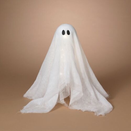 19" H Battery-Operated Lighted Halloween Ghost