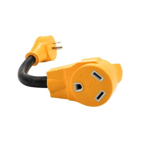 Power Grip Dogbone Adapter 15A Male / 30A Female
