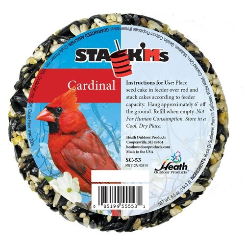 Cardinal Stack'Ms Seed Cake - 6.5 oz