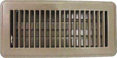 4 x 10" Steel Brown Floor Register