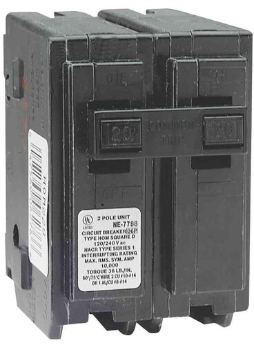 30-Amp Two-Pole Circuit Breaker