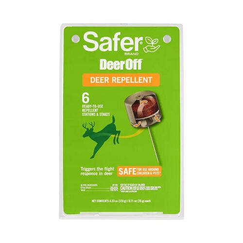 Deer Off Waterproof Deer Repellent Stations - 6 pk