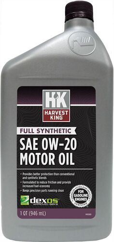Full Synthetic Motor Oil SAE 0W-20