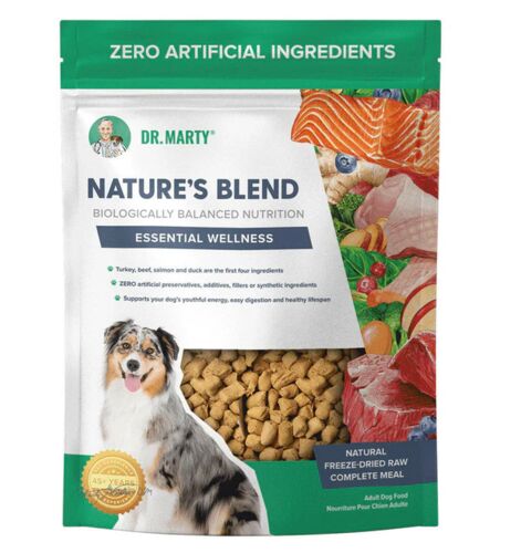 Nature's Blend Essential Wellness Premium Freeze-Dried Raw Dog Food - 80 oz