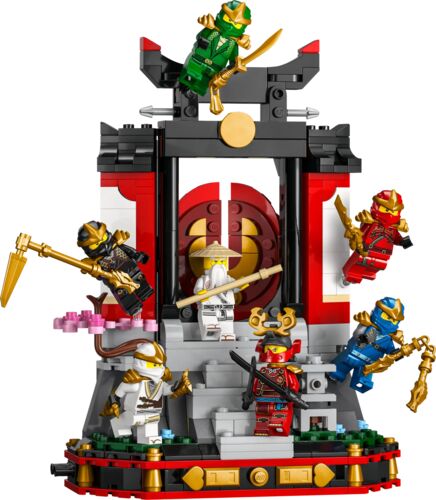 NINJAGO Ninja Character Display 15th Anniversary Building Set