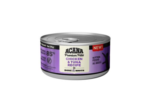 Chicken & Tuna Kitten Recipe Wet Cat Food - 3 oz