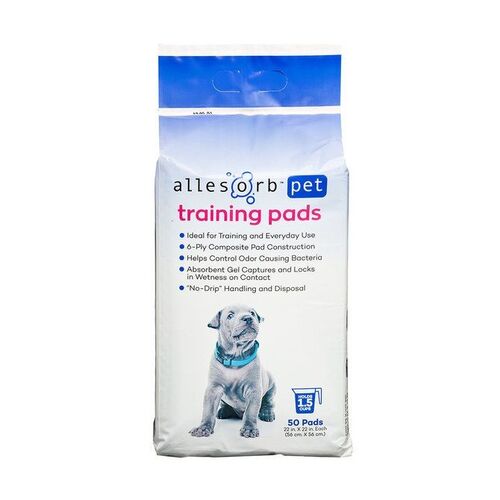 22" x 22" 100 Count Dog Allesorb Training Pads