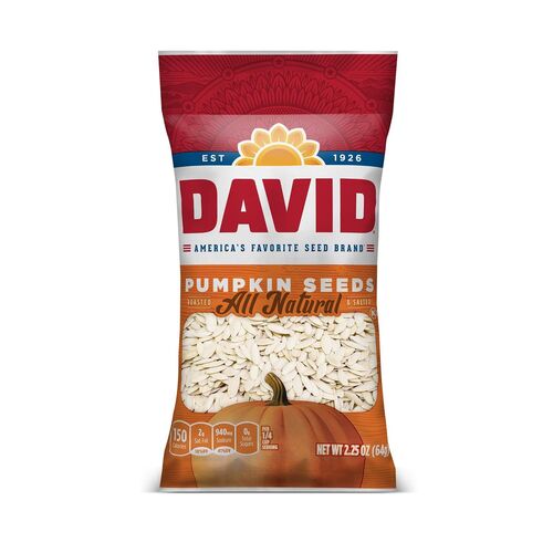 Pumpkin Seeds Roasted & Salted All Natural 2.25 Oz