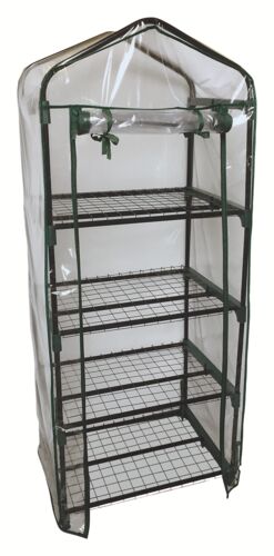4-Tier Portable Greenhouse - 23" x 17" x 57"