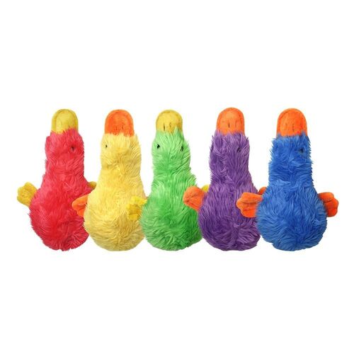 Duckworth 13" Plush Duck Dog Toy - Assorted