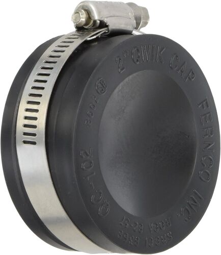 2" Qwik Flexible PVC Pipe Cap