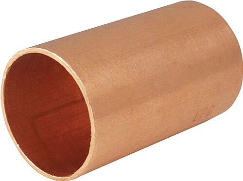 3/4" Copper Coupling Without Stop