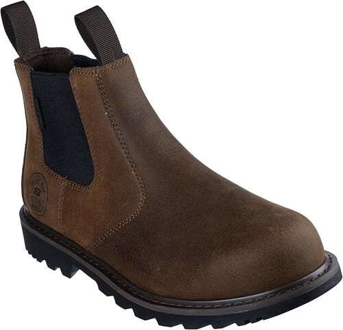 Men's Work: Longrider Steel Toe Chelsea Boots