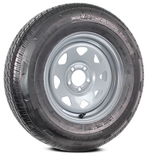 ST185/80D13D 5H-SL Trailer Tire and Steel Wheel Assembly