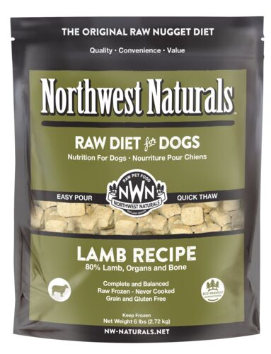 Frozen Raw Diet for Dogs in Lamb Recipe - 6 Lb