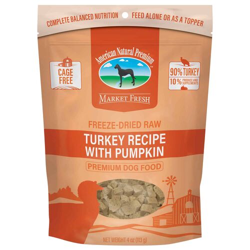 Market Fresh Turkey with Pumpkin Freeze-Dried Dog Food