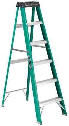 Fiberglass Step Ladder Type 1A - 8'