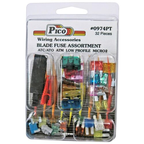 32 Piece Electrical Fuse Assortment