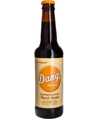 Dang! Butterscotch Root Beer - 12 oz Glass Bottle