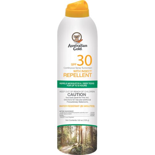SPF 30 Continuous Spray Sunscreen with Insect Repellent - 6 oz