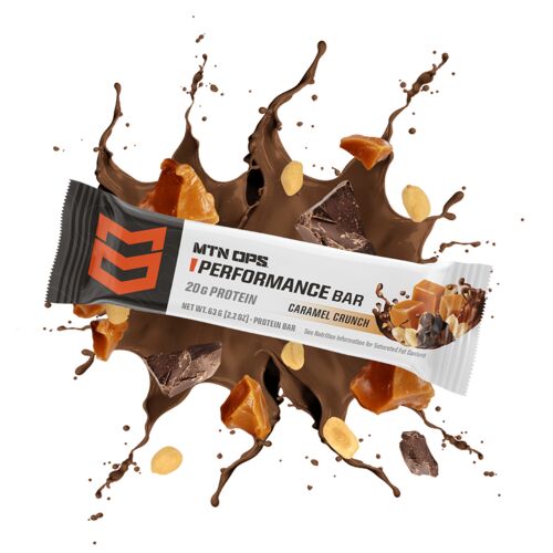 Conquer Caramel Crunch Performance Protein Bar - Single Serving