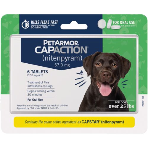 CapAction Flea Treatment for Dogs