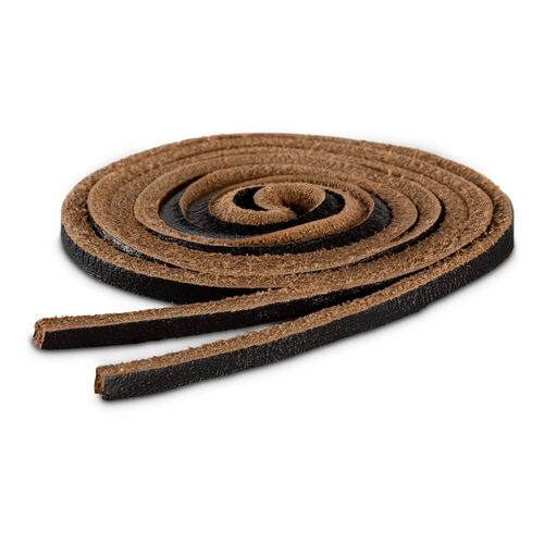 Raw Leather Boot Laces