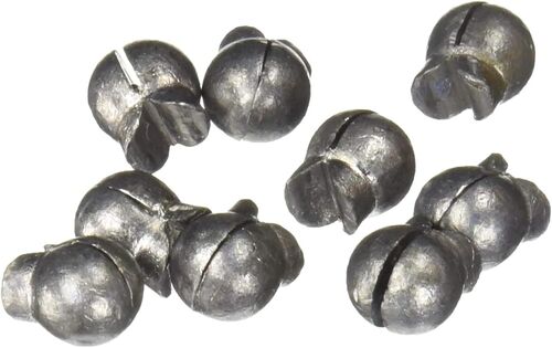 Bullet Weights Reusable #1 Split Shot - 10 Count