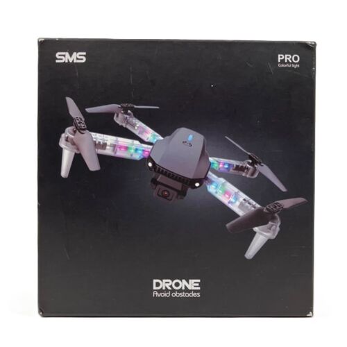 SMS PRO Drone Quadcopter with Camera Obstacle Avoidance & Colorful LED Lights