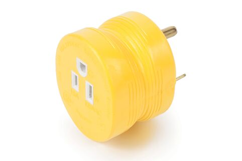 Power Grip Dogbone Adapter - 30 AMP M to 15 AMP F