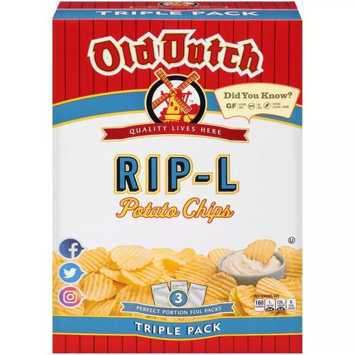 Rip-L Potato Chips - 15 oz