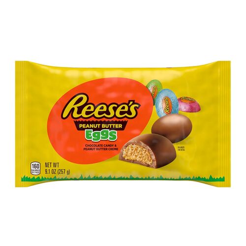 Milk Chocolate Peanut Butter Creme Eggs Easter Candy - 9.1 oz