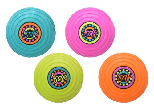 3.5" Grooverz Ball Dog Toy - Assorted