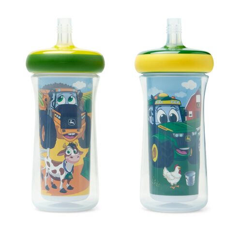 John Deere Sippy Cup with Insulated Straws - 2-Pack