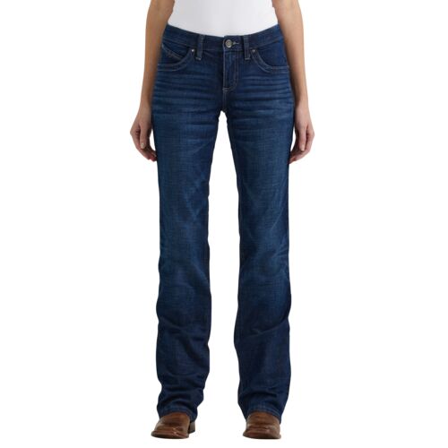 Women's Mid-Rise Bootcut Ultimate Riding Jean Q-Baby in Boot Scootin