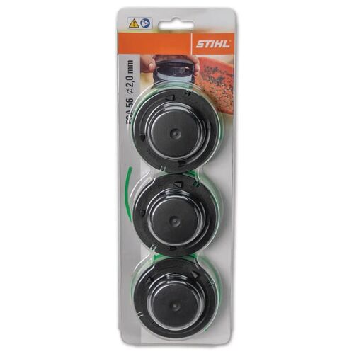 AutoCut Spool with Nylon Line - 3-Pack