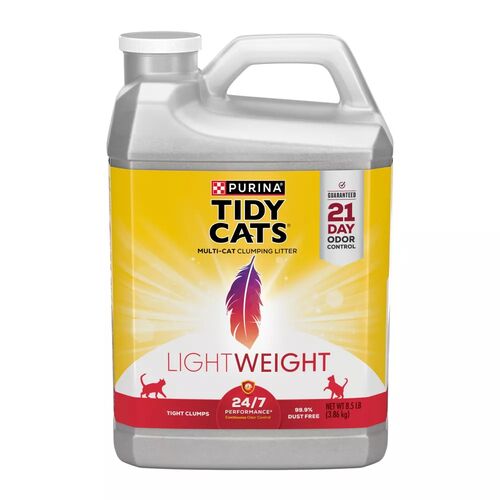 Lightweight 24/7 Performance Multi-Cat Clumping Litter - 8.5 Lb