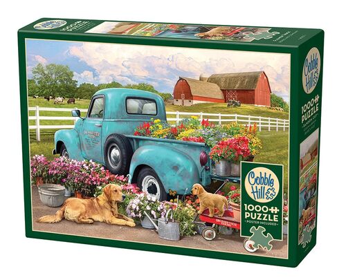 Flower Truck Puzzle - 1000 Pieces