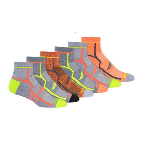Men's Bolt Performance RunDry Quarter Socks 6-Pack