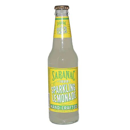 Saranac Sparkly Lemonade Soda - 12 oz Glass Bottle