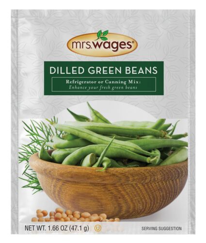 Dilled Green Beans Refrigerator or Canning Mix