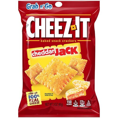 Cheddar Jack Crackers Grab n' Go 3 Oz