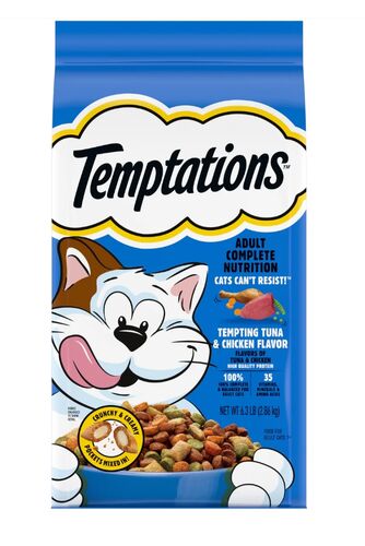Tempting Tuna & Chicken Flavor Dry Cat Food