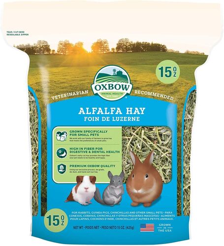 Alfalfa Hay - 15 oz