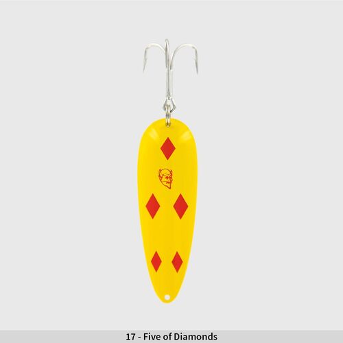 Dardevle 5 of Diamonds Lure - 1 oz