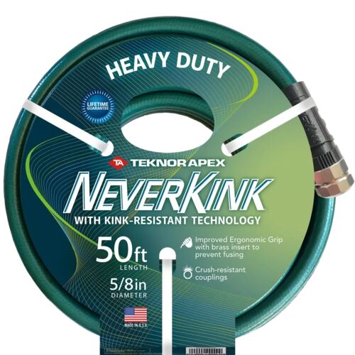 Neverkink Heavy Duty Hose - 5/8" x 50'