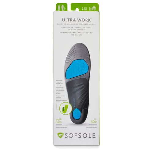 Men's Ultra Work All-Day Support Insole - 7-13