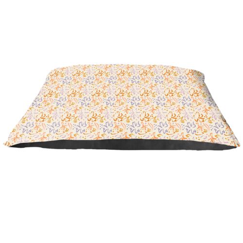 24" x 36" Pet Pillow in Orange/Lavender