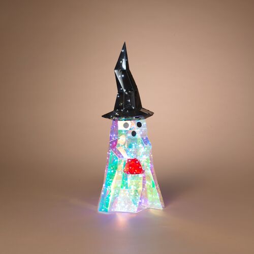 21.5" Holographic Ghost Outdoor Halloween Decor