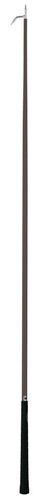 60" Black Cattle Show Stick with Handle